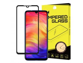 eng pl Wozinsky Tempered Glass Full Glue Super Tough Screen Protector Full Coveraged with Frame Case Friendly for Xiaomi Redmi Note 7 black 47067 1