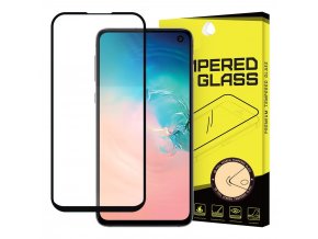 eng pl Wozinsky Tempered Glass Full Glue Super Tough Screen Protector Full Coveraged with Frame Case Friendly for Samsung Galaxy S10e black 50673 1