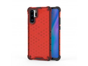eng pl Honeycomb Case armor cover with TPU Bumper for Huawei P30 Pro red 53882 1