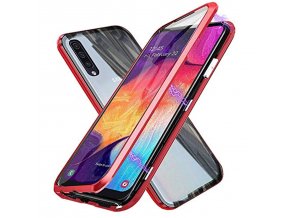 360 Protective Magnetic case For samsung a50 2019 Double sided glass on the For samsung Galaxy