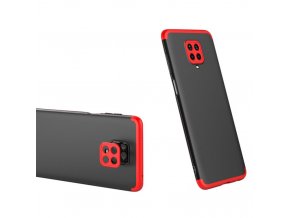 eng pl GKK 360 Protection Case Front and Back Case Full Body Cover Xiaomi Redmi Note 9 Pro Redmi Note 9S black red 61202 1