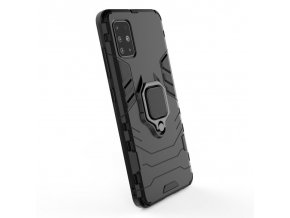 eng pl Ring Armor Case Kickstand Tough Rugged Cover for Samsung Galaxy A71 black 56587 3