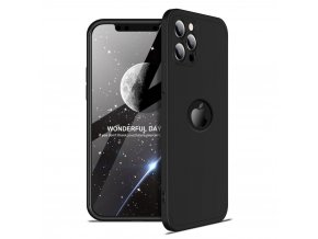 eng pl GKK 360 Protection Case Front and Back Case Full Body Cover iPhone 12 Pro black 68255 1