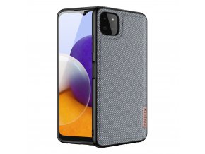 eng pl Dux Ducis Fino case covered with nylon material for Samsung Galaxy A22 5G gray 72329 1