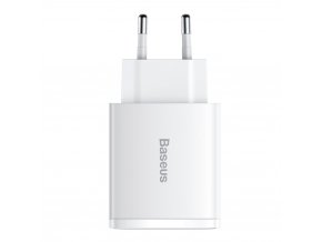 eng pl Baseus Compact quick charger USB Type C 2x USB 30W 3A Power Delivery Quick Charge white CCXJ E02 76968 2