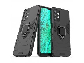 eng pl Ring Armor Case Kickstand Tough Rugged Cover for Samsung Galaxy A32 5G black 67247 1