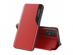 View pouzdro z eco kůže na Samsung Galaxy A53 5G - červené