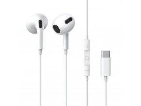 eng pl Baseus encok c17 in ear wired headphones with usb type c microphone white NGCR010002 84967 1