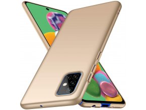 Matný Thin kryt na Samsung Galaxy A13 5G / A04s - zlatý