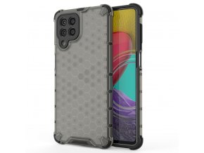 eng pl Honeycomb case armored cover with a gel frame for Samsung Galaxy M53 5G black 96388 1