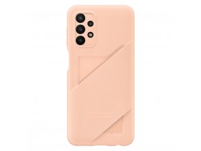 eng pl Samsung Card Slot Cover Case for Samsung Galaxy A23 5G Silicone Cover Card Wallet Copper EF OA235TPEGWW 107905 1