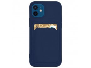 eng pl Card Case Silicone Wallet Case with Card Slot Documents for Samsung Galaxy A23 Navy Blue 91408 1