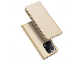 Dux Ducis Skin Pro luxusní flipové pouzdro na Xiaomi 13 Pro - zlaté