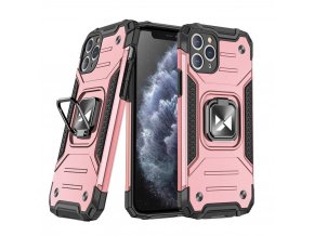 Wozinsky Ring Armor kryt na iPhone 11 Pro - růžový