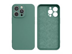 Silikonový kryt na iPhone 13 Pro - zelený