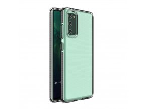 TPU Spring ultratenký kryt na Xiaomi Redmi Note 10 4G / Redmi Note 10s - černý