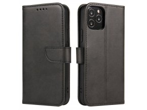 Magnetické elegantní pouzdro na Xiaomi Redmi Note 10 Pro - černé