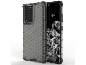 Honeycomb armor kryt na Samsung Galaxy S22 Ultra - černý