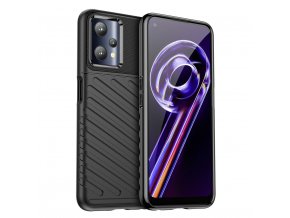 Thunder carbon kryt na Realme 9 Pro - černý