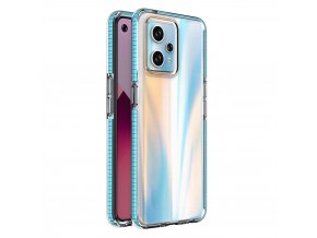 TPU Spring ultratenký kryt na Realme 9 Pro Plus / Realme 9 - světle modrý