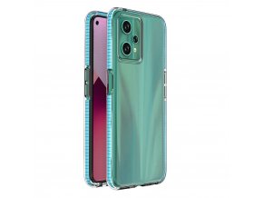 TPU Spring ultratenký kryt na Realme 9 Pro - světle modrý