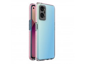 TPU Spring ultratenký kryt na Realme 9i / A76 / A96 - světle růžový