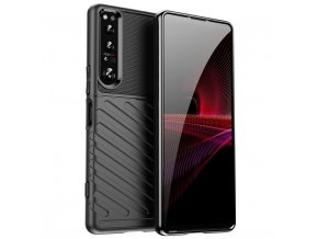 Thunder carbon kryt na Sony Xperia 1 IV - černý