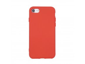 Silikonový kryt na iPhone XS / iPhone X - červený