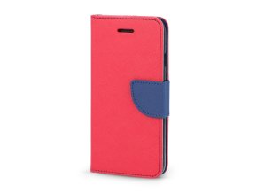 PU kožené pouzdro na Samsung Galaxy A22 5G - červeno-modré