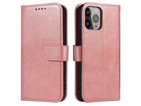 eng pl Magnet Case for Samsung Galaxy A14 5G Cover with Flip Wallet Stand Pink 135363 1