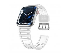 eng pl Strap Triple Protection strap for Apple Watch Ultra SE 8 7 6 5 4 3 2 1 49 45 44 42 mm bracelet bracelet transparent 135942 2