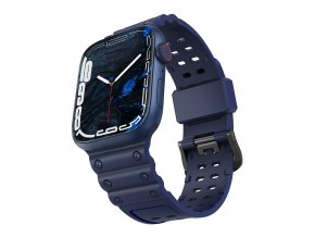 eng pl Strap Triple Protection strap for Apple Watch Ultra SE 8 7 6 5 4 3 2 1 49 45 44 42 mm bracelet bracelet navy blue 135937 1