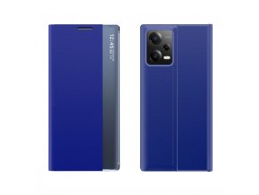 Pouzdro Sleep Flip S-View Cover na Xiaomi Redmi Note 12 Pro / Poco X5 Pro - modré