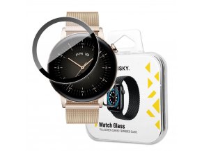 Wozinsky hybridní 3D sklo na displej hodinek Huawei Watch GT 3 42 mm - černé