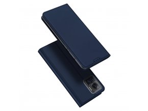 Dux Ducis Skin Pro luxusní flipové pouzdro na Motorola Edge 30 Ultra - modré
