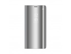 Clear View neoriginální pouzdro na Samsung Galaxy A34 5G – stříbrné