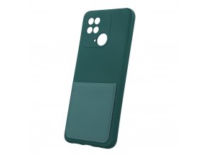 Matný Card Cover kryt na Xiaomi Redmi 10C – tmavě zelený