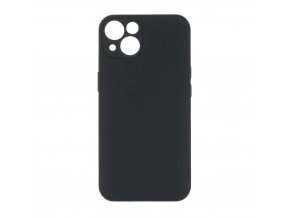 Koženkový elegantní kryt na iPhone 12 - černý