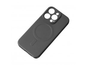 MAG silikonový obal na iPhone 15 Pro - černý