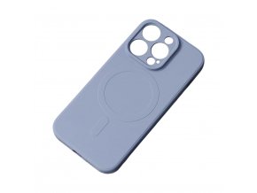 MAG silikonový obal na iPhone 15 - šedý