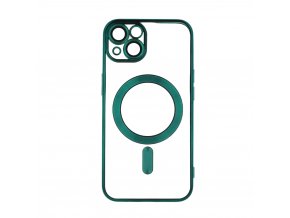 Chrome MagSafe kryt na iPhone 15 - zelený