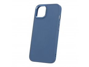 Saténový kryt na iPhone 15 Pro - modrý