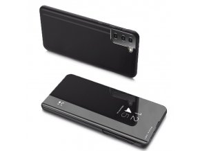 eng pl Clear View Case cover for Samsung Galaxy S21 Ultra 5G black 66906 1