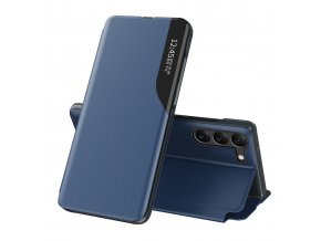 View pouzdro z eco kůže na Samsung Galaxy S24 - modré