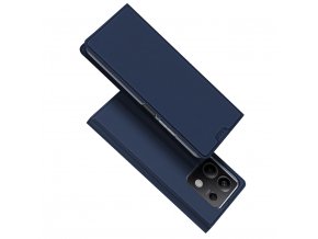 Dux Ducis Skin Pro luxusní flipové pouzdro na Xiaomi Redmi Note 13 5G - modré