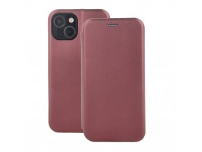 Magnetické flipové pouzdro Diva na Motorola Moto G54 - burgundy