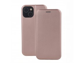 Magnetické flipové pouzdro Diva na Motorola Moto G84 - rose gold