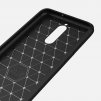 Carbon Case Flexible Cover TPU Case for Huawei Mate 10 Lite black 3