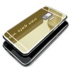 zrcadlový silikonový obal na Samsung S9 zlatý 1 kopie
