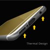 zrcadlový silikonový obal na Samsung S9 zlatý 3
